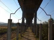 Puente de catoira (visto desde abajo). Catoira, Pontevedra